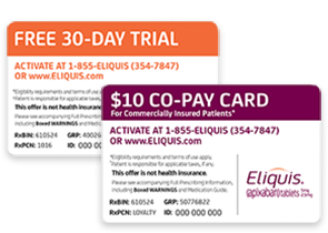 Free Trial Offer Card And Co-Pay Cards Image